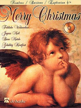 Illustration merry x-mas : 15 chants de noel avec cd