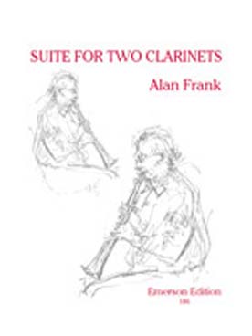 Illustration frank suite for two clarinets