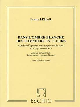 Illustration de Le pays du sourire extrait N° 4 : Dans l'ombre blanche des pommiers en fleurs