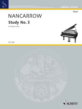 Illustration nancarrow etudes piano mecanique vol. 4