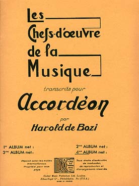 Illustration de CHEFS D'ŒUVRES de la musique - Vol. 4 : Braga, Brahms, Durand, Vierne Saint-Saëns