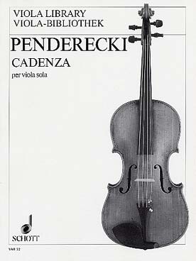 Illustration penderecki cadenza