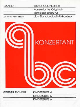 Illustration de ABC Konzertant - Vol. 8 : Kindersuite N° 4, 5 et 6