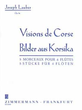 Illustration lauber bilder aus korsika op. 54