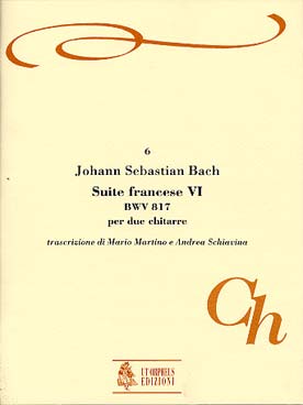Illustration de Suites françaises (tr. Schiavina, C + P) - N° 6 BWV 817