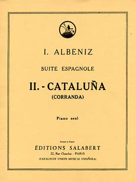 Illustration albeniz suite espagnole n° 2 : cataluna