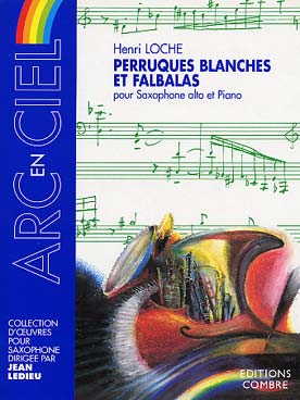 Illustration loche perruques blanches et falbalas