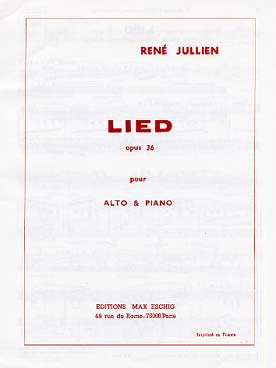 Illustration de Lied op. 36