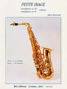 Illustration de Petite image pour saxophone alto ou ténor