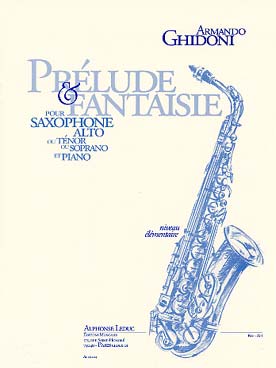 Illustration de Prélude et fantaisie (sax alto ou ténor)