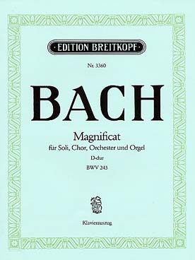 Illustration bach js magnificat bwv 243 en re m