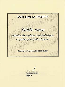 Illustration popp soiree russe