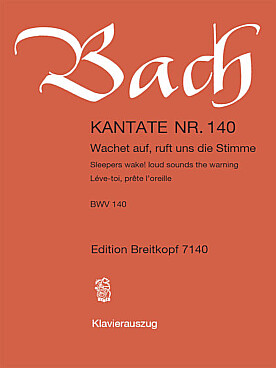 Illustration bach js cantate 140