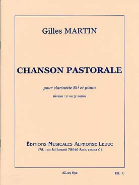 Illustration martin gilles chanson pastorale (clar.)