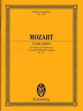 Illustration de Concerto pour flûte K 313 en sol M