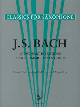 Illustration bach js inventions (15) 2 saxophones