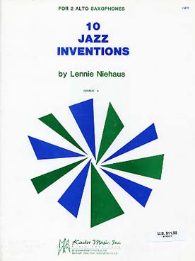 Illustration de 10 Jazz inventions (2 altos)