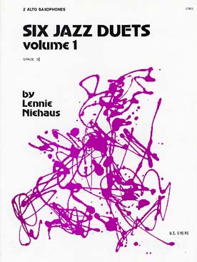 Illustration de 6 Jazz duets - Vol. 1 pour 2 altos