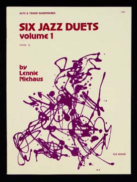 Illustration de 6 Jazz duets - Vol. 1 pour alto et ténor