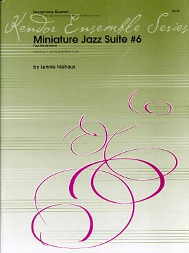 Illustration niehaus miniature jazz suite aatb vol. 6