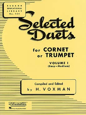 Illustration de Selected duets for trumpet - Vol. 1