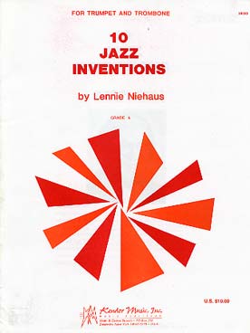 Illustration de 10 Jazz inventions pour trompette et trombone