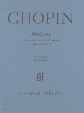 Illustration chopin valse op. 64 n° 1 en re b