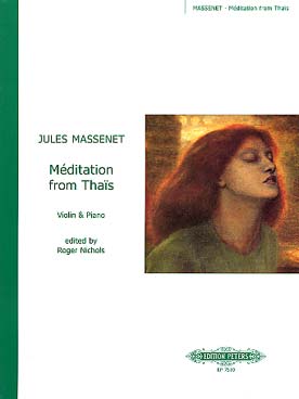 Illustration massenet meditation de thais