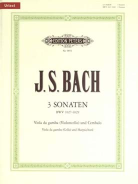 Illustration bach js sonates bwv 1027-1029