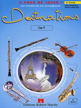 Illustration de Destinations : 15 "escales" musicales de styles variés (1er cycle)