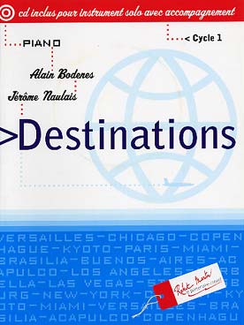 Illustration de Destinations : 15 "escales" musicales de styles variés (1er cycle)