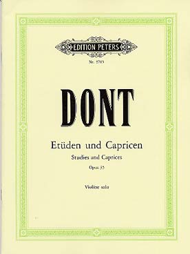 Illustration de Études et caprices op. 35