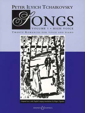 Illustration de Songs - Vol. 1 : 20 romances pour voix élevée et piano