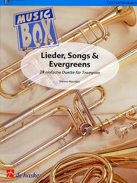 Illustration de Lieder songs and evergreens : 28 duos