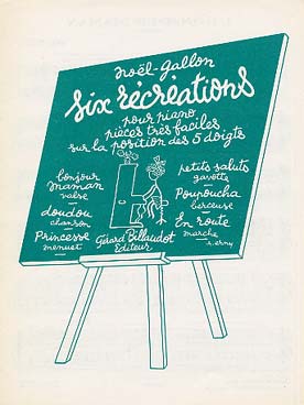 Illustration de 6 Récréations