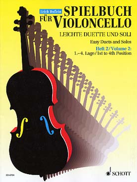 Illustration de Spielbuch für violoncello - Vol. 2 : position 1 - 4