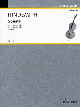 Illustration hindemith sonate op. 25/3