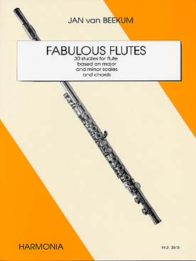 Illustration van beekum fabulous flutes : 30 etudes