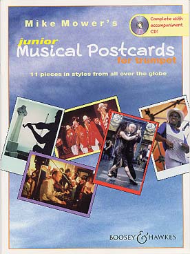 Illustration de Mike Mower's Junior Musical Postcard (avec CD)