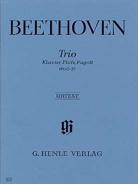 Illustration beethoven trio woo 37 sol maj fl/fag/pno