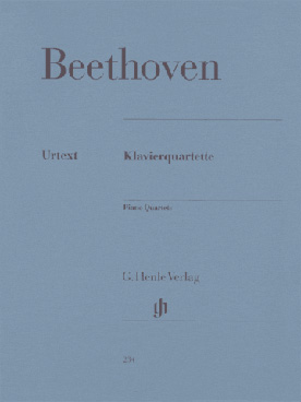 Illustration beethoven quatuors avec piano