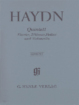 Illustration haydn quintette hob. xiv:1 en mi b m