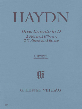 Illustration haydn divertimento hob. ii:8 en re maj