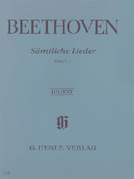 Illustration de Lieder (édition intégrale Henle) - Vol. 2