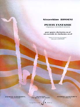 Illustration rossini petite fantaisie (4 clarinettes)