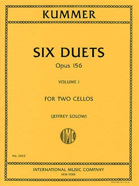 Illustration kummer duos op. 156 (6) vol. 1