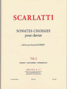 Illustration scarlatti sonates choisies vol. 2