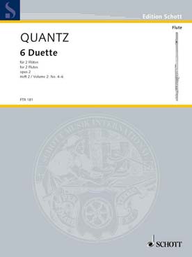 Illustration de 6 Duos op. 2 - éd. Schott Vol. 2 : N° 4 à 6