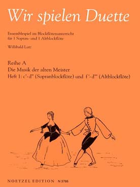 Illustration de WIR SPIELEN DUETTE A Les anciens maîtres - Vol. 1 : soprano et alto