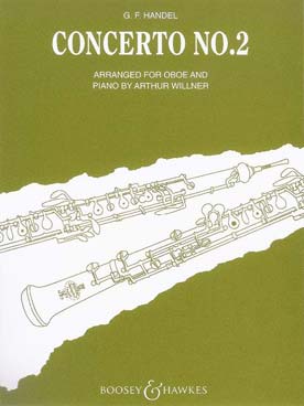 Illustration haendel concerto n° 2 en si b maj